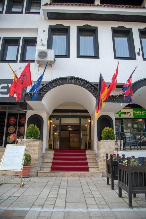 Hotel Beograd Struga Esterno foto